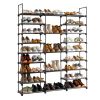 9 Tiers Shoe Rack Storage Organizer Shoe Shelf Organizer for Entryway Holds 50-55 Pairs Shoe, Stackable Shoe Cabinet Shoe Rack